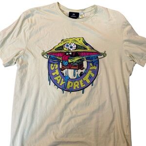 Stay Pretty Kids Graphic Tee - Cream